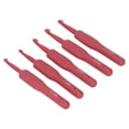 thumbnail image 1 of Gancho de ganchillo rojo, 5 uds., gancho de ganchillo de aluminio rojo, gancho de ganchillo para tejer, hecho para durar Jadeshay  A, 1 of 8