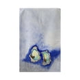 thumbnail image 2 of Aqua Oysters Kitchen Towel - 16x25, 2 of 2