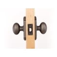 thumbnail image 7 of Weslock 07100M2M2SL20 Durham Premiere Passage Lock with Adjustable Latch and Full Lip Strike Black Finish, 7 of 7