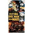 thumbnail image 2 of Flying Disc Man From Mars 1950 Movie Poster Masterprint (11 x 17), 2 of 2