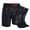 Black, variant on Men's Swing Shift Boxer Brief- Groove Sock Pack (Rockin' Plaid, Small)