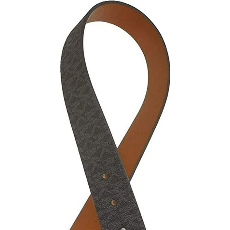Reversible Smooth Belt Strap Replacement for LOUIS VUITTON Signature Buckles