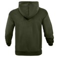 thumbnail image 4 of PEASKJP Sweat à Capuche à Fermeture à Glissière à Manches Longues Décontracté pour Hommes Automne et Hiver (Vert, m), 4 of 5