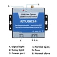 thumbnail image 4 of Peggybuy RTU5024 GSM Gate Opener Relay Remote Control Door Access Switch Free Call, 4 of 6