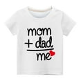 thumbnail image 3 of ibuvkizy Baby Girl Clothes Graphic Round Neck Crop Top Girls Short-Sleeve T-Shirt Tops, 3 of 3