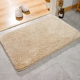 thumbnail image 4 of Bath Rug, Non-Slip Absorbent Bath Mat, High Pile Plush Floor Mat for Shower Tub, Machine Washable Quick Dry Bathroom Carpet, Soft Home Decor, 4 of 6
