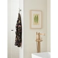thumbnail image 3 of Amerock Mulholland Brushed Nickel Single Prong Robe Hook, 3 of 9