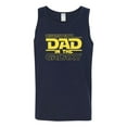 thumbnail image 2 of Wild Bobby, Greatest Dad in the Galaxy Father's Day Mens Tank Top, Navy, XX-Large, 2 of 6