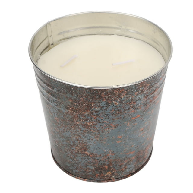 Outdoor Candle, Smokeless Natural Smell Practical Durable Bucket Candle For Indoor