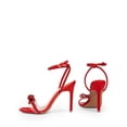 thumbnail image 3 of DREAM PAIRS Tacones de Cristal Brielle para Mujer en Satén Rojo de 10 cm, 3 of 7