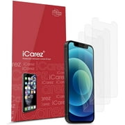 iCarez HD Anti Glare Matte Screen Protector for iPhone 12 mini (2020) 5.4-inch 3-Pack (Case Friendly)