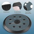 thumbnail image 4 of Almohadillas de lija de repuesto de 5 pulgadas y 8 agujeros con gancho y bucle, compatibles con Makita BO5010, BO5030K, BO5031K, BO5041K., 4 of 5
