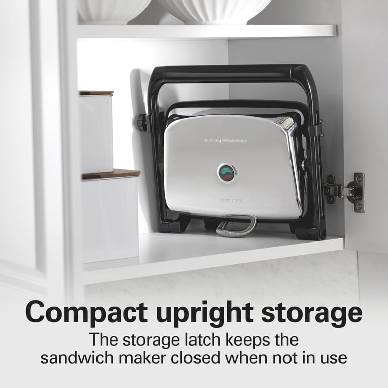 Hamilton Beach Panini Press Sandwich Maker and Electric Grill photo 6