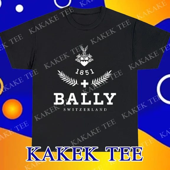 New New BALLY SWITZERLAND 1851 Logo T-Shirt Funny Size S to 5XL
