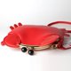 thumbnail image 2 of Bolso bandolera con forma de cangrejo,Monedero animal de cuero Pu para mujer, 2 of 5