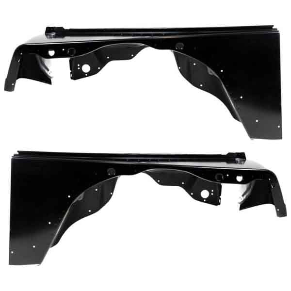 CAPA For 97-06 Wrangler TJ // Front Fender Panel Left Right SET  PAIR 