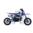 thumbnail image 3 of Trailmaster TM10 Kids Dirt Bike 110cc Semi Auto, Semi Automatic 4 Speed, 25 inch seat Height, 10 inch Rims (Blue), 3 of 3
