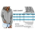 thumbnail image 6 of MOSHU Half Boutton Womens Hoodies Drawstring Hooded Sweatshirts for Woman With Pocket, 6 of 10