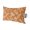 Burnt Orange, variant on Purple Floral Outdoor Pillows for Chaise Lounge Chair Waterproof Lumbar Pillows with Insert&Adjustable Elastic Strap Beach Headrest Pillow Spring Botanical Flowers Rustic Neck Pillow for Pool 12"x20"