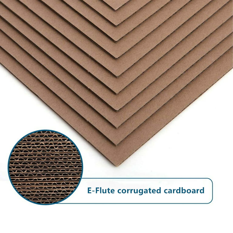  50 Pack Brown Corrugated Cardboard Sheets Flat Cardboard  Sheets Cardboard Inserts Flat Cardboard Squares Separators for Art Projects  DIY Crafts Supplies (12 x 12 Inch) : Arts, Crafts & Sewing
