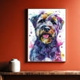 thumbnail image 5 of Soft Coated Wheaten Terrier Canvas Wall Art, Modern Cute Colorful Soft Coated Wheaten Terrier Canvas Dog Art Pictures Wall Decor for Kids Bedroom Decoration Unframed 8x12 inches, 5 of 5