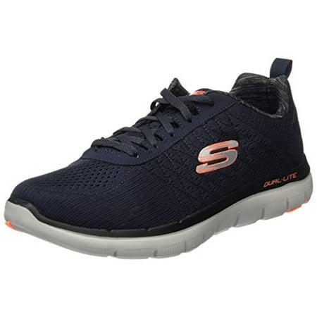 Skechers - 52185 Navy Skechers Shoes Men Memory Foam Comfort Sport Run ...