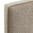 thumbnail image 5 of Lindee Boucle Fabric Full Headboard in Oatmeal, 5 of 8