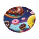 thumbnail image 1 of Disketp Space Colorful Donut Funda Redonda para Taburete, Funda de Cojín para Silla de Bar Suave y Elástica-14 inch, 1 of 7