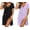 Black/Purple Floral, variant on Ekouaer Nightgowns for Women 2 Pack Button Down Sleep Shirts Short Sleeve Nightshirt Sleepwear House Dress with Pockets
