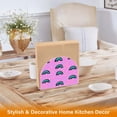 thumbnail image 5 of Napkin Holder Rainbow Raindrops on Pink Thick U Shape Acrylic Non Slip Space Saving for Kitchen, 5 of 9