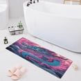 thumbnail image 7 of Coolnut Blue Dragon Pink Bath Mat, Dry Quickly Non Slip Absorbent Bath Rug, Soft Living Room Bedroom Home Floor Mats, Bath Mats for Bathroom, Tub and Shower 20" x 39" Home Decor, 7 of 7
