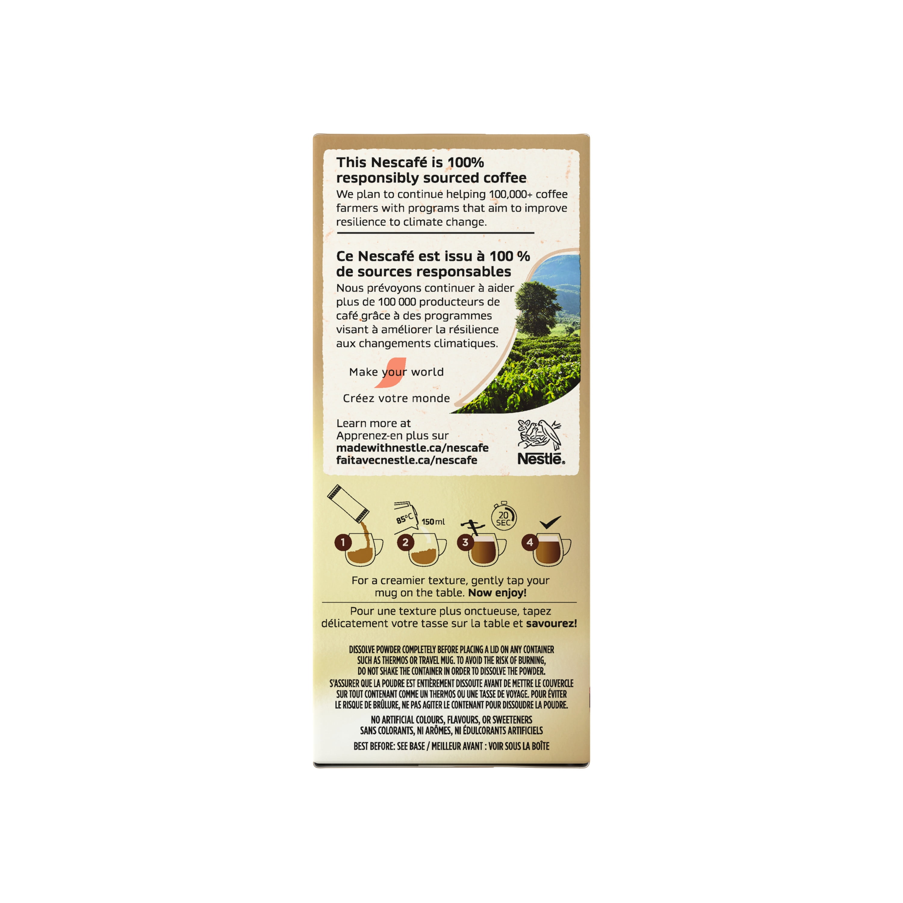 Mocha Flavoured Frothy Instant Coffee Mix, Decadent Chocolate