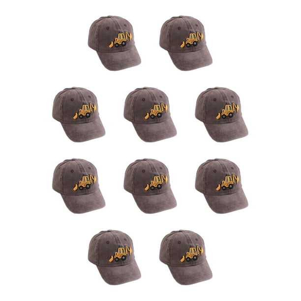 Gorra de béisbol Minnieouse transpirable para niños color café