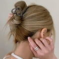 thumbnail image 4 of Long Claw Clips for Women Thick Hair 5.1" Big Metal Gold Hair Clips for Girls Large Hair Accessories 3 Pcs, 4 of 5