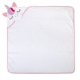 thumbnail image 2 of Juego de toallas Baby Essentials con capucha, diseño de unicornio, 76 x 76 cm, 23 x 23 cm, 2 of 7