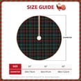 thumbnail image 4 of Kll Buffalo Plaid Dark Green Christmas Tree Skirt 48",Party Decorations Farmhouse For Christmas Decorations Holiday Party, 4 of 8