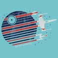 thumbnail image 2 of Girls Star Wars Death Star Streaks T Shirt, 2 of 4