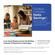 Epson EcoTank ET-2980 Wireless All-in-One Color Supertank Printer with up to 3 Years of Ink, Refillable Tanks, Perfect for Home, 15 PPM, 1.44 Color Screen, Auto 2-Sided Printing - White