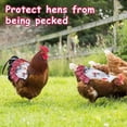 thumbnail image 4 of Xihbxyly Delantal para Gallinas, Funda Protectora para Alas, Correa Elástica Ajustable, Protector de Plumas, Elegante Diseño de Frutas, Reutilizable y Lavable, Tamaño 22 X 23 Cm, 4 of 6