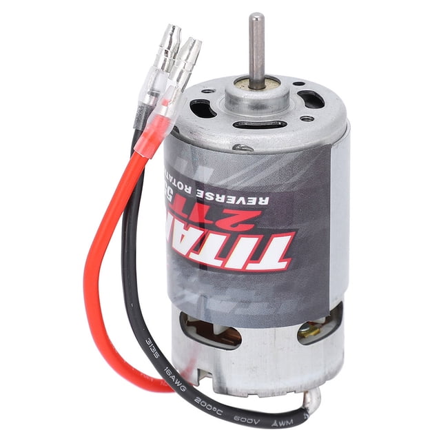 Peahefy RC Accessory,21T RC Motor,Professional 21T 550 Motor RC Replacement Accessory Fit for TRAXXAS 1/10 RC Car