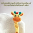 thumbnail image 4 of Giraffe Stuffed Animal Baby Toys 6 to 12 Months Giraffe Toys Singing 10 Children's Songs Dancing Giraffe Light Up Toys Repeat What You Say Giraffe Gifts for Toddlers 1-3 Years Old (#B), 4 of 8