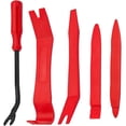 thumbnail image 1 of LAICAIW Trim Removal Tool for Auto, 5 Pcs Car Pry Tool Kit, Clip Fastener Remover Set for Panel Door Window, Plastic Installer for Vehicle Dashboard Radio Audio, Car Interior Removal Tools (Red), 1 of 6
