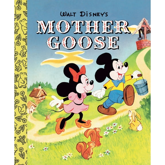 Pre-Owned Walt Disney's Mother Goose Little Golden Board Book (Disney Classic) (Board book) 0736442820 9780736442824