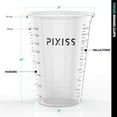 thumbnail image 5 of Disposable Epoxy Resin Mixing Cups Clear Plastic 10-Ounce 50-Pack For Measuring Paint Epoxy Resin Supplies - Graduated Measurements in ML and OZ - Multipurpose Mixing Cups for Cooking and Baking, 5 of 9