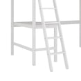 thumbnail image 6 of Living Essentials by Hillsdale Alexis Wood Arch Twin Jr. Loft Bed with Desk, White, 6 of 16