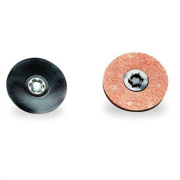 Merit Quick-Change Disc,1 1/2 in Dia,TP,PK100 69957399770