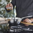 thumbnail image 4 of Demeyere Industry 5-Ply 2-qt Stainless Steel Saucepan, 4 of 9