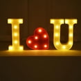 thumbnail image 3 of FixtureDisplays Panneau LED 8,7 Pouces "Je t'Aime" à Piles (Non Inclus) Romance Premier Amour Anniversaire Enseignant Pasteur Décoration d'Appréciation 15625, 3 of 12
