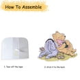 thumbnail image 3 of Set de decoración FurPaw Classic Winnie Bear Friends con 8 patrones, 3 of 5