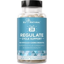 Regulate Myo-Inositol & D-Chiro Inositol – Fertility Supplements for Women, 2-in-1 Hormone Balance, Cycle Consistency, Menstrual & Ovulation Support – 90 Vegetarian Soft Capsules